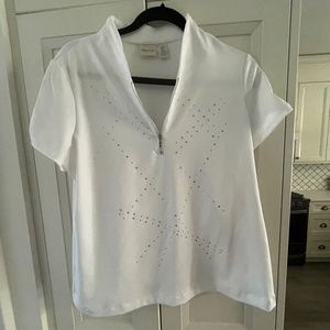 Zenergy bedazzled zip top